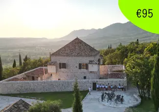 Guided e-bike tour to Rector's Palace Pridvorje Konavle near Dubrovnik
