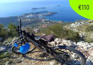 E-bike tour on historic Austro-Hungarian railway with panoramic views of Dubrovnik and Konavle valley